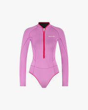 Wallien One piece Horizonia Yulex® Springsuit Wetsuit - Pink