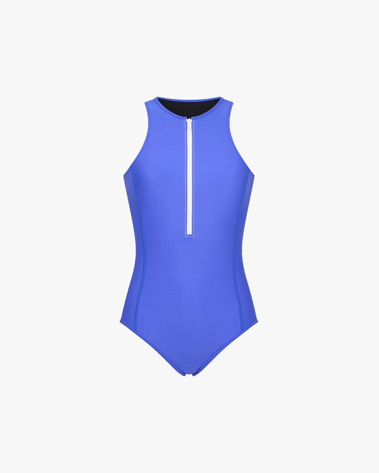 Wallien W One Piece Yemaya One Piece Sleeveless Swimsuit - Cobalt Blue