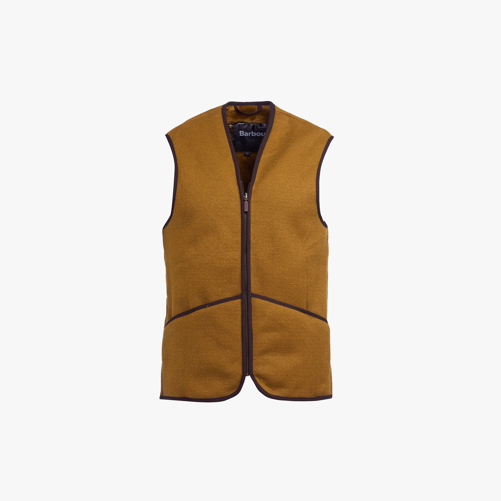 Men's Warm Pile Waistcoast Zip-In Liner