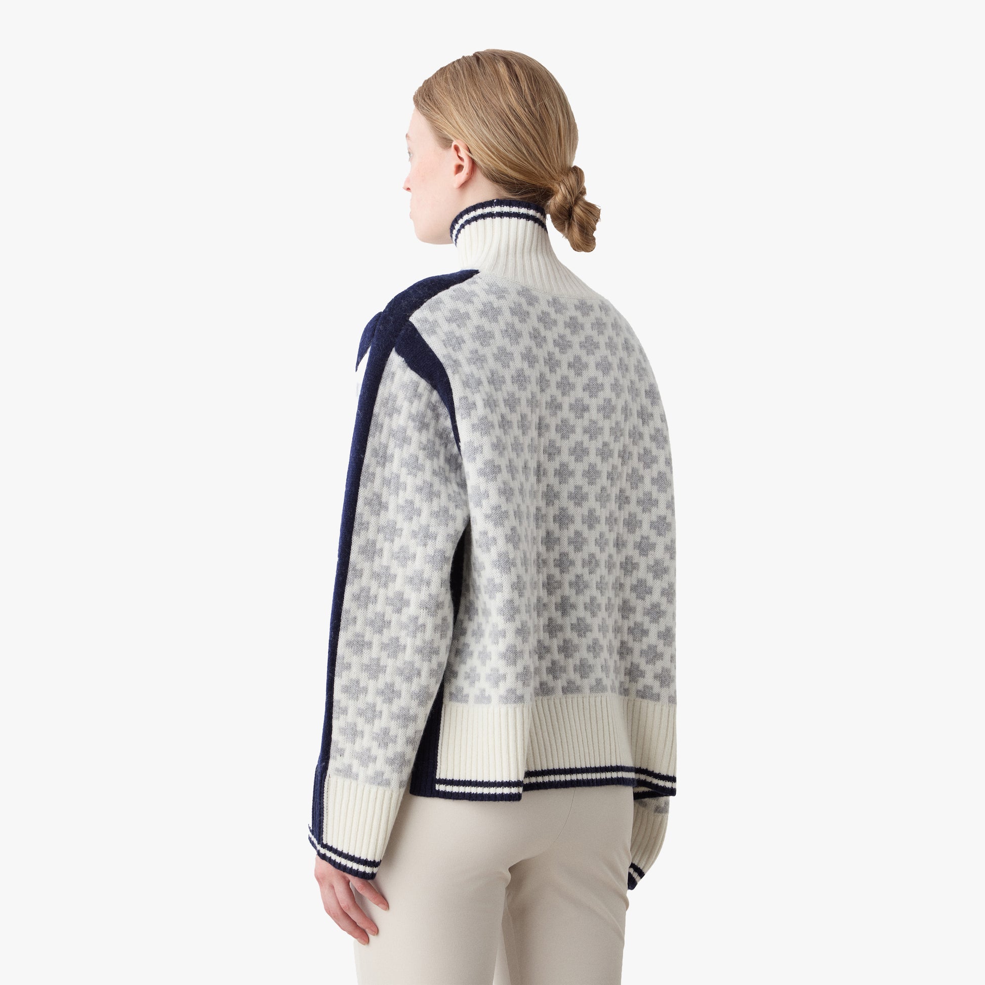 We Norwegians Sweater W Boat Sweater - Off White