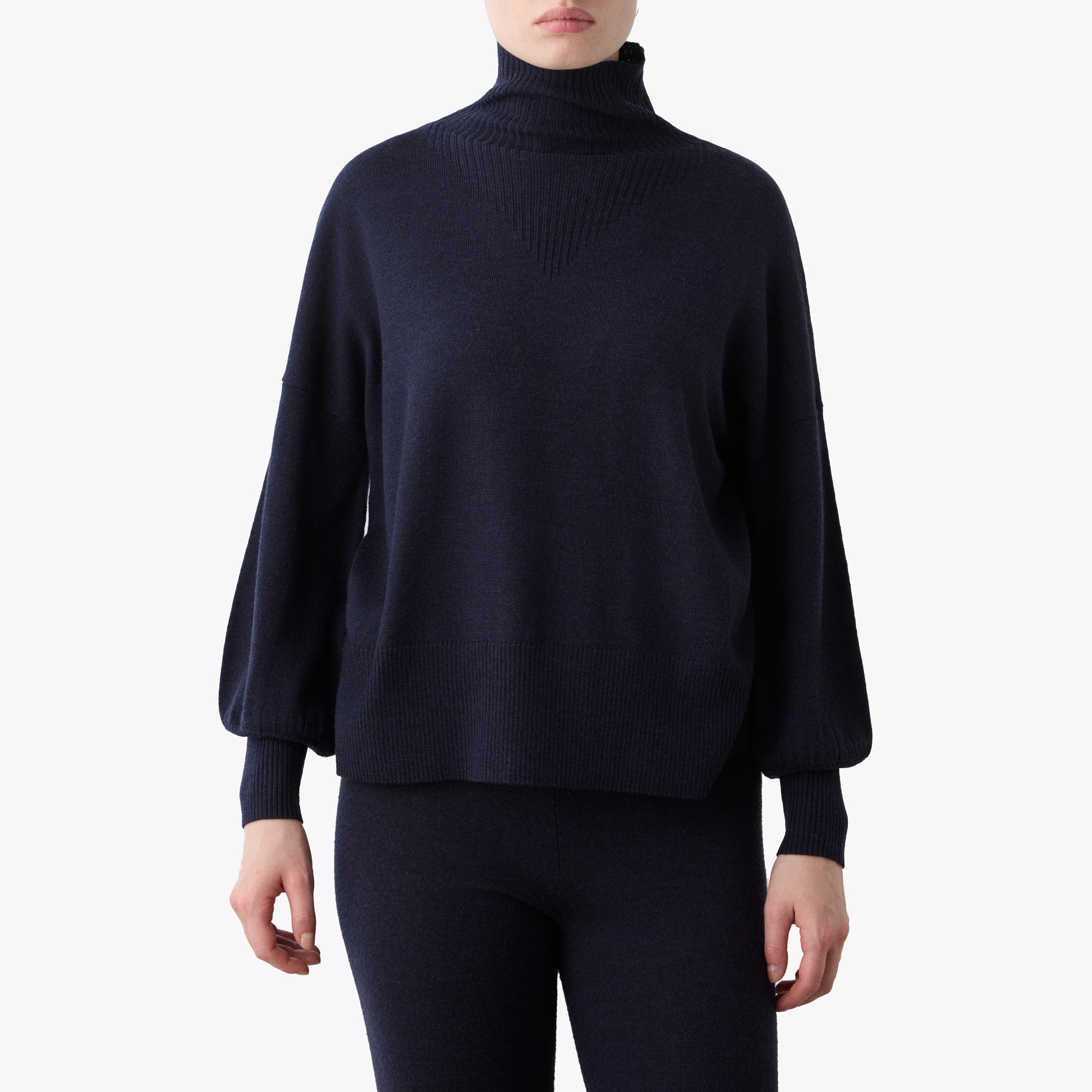 We Norwegians Sweater W Geilo Oversized Sweater - Navy Blue