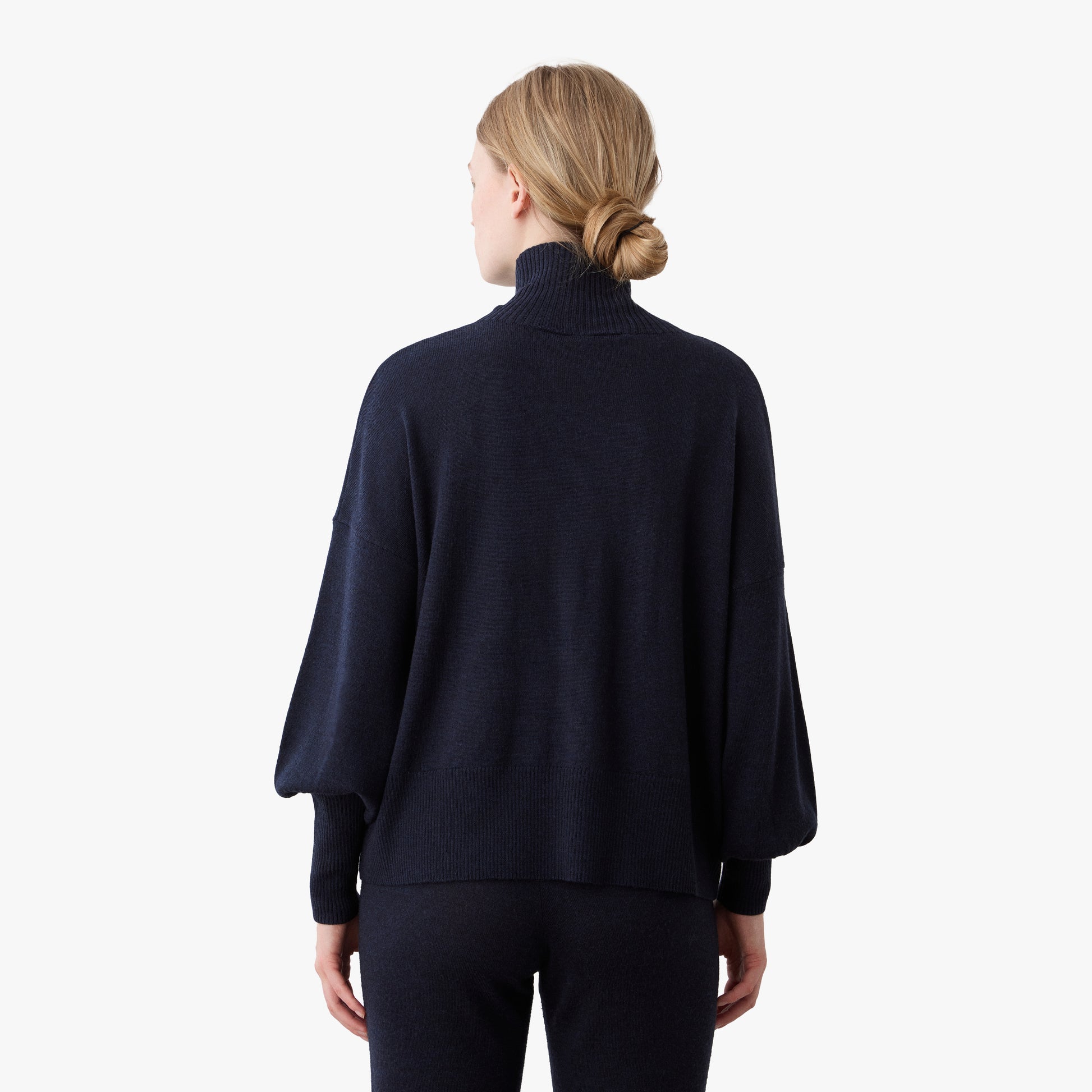 We Norwegians Sweater W Geilo Oversized Sweater - Navy Blue