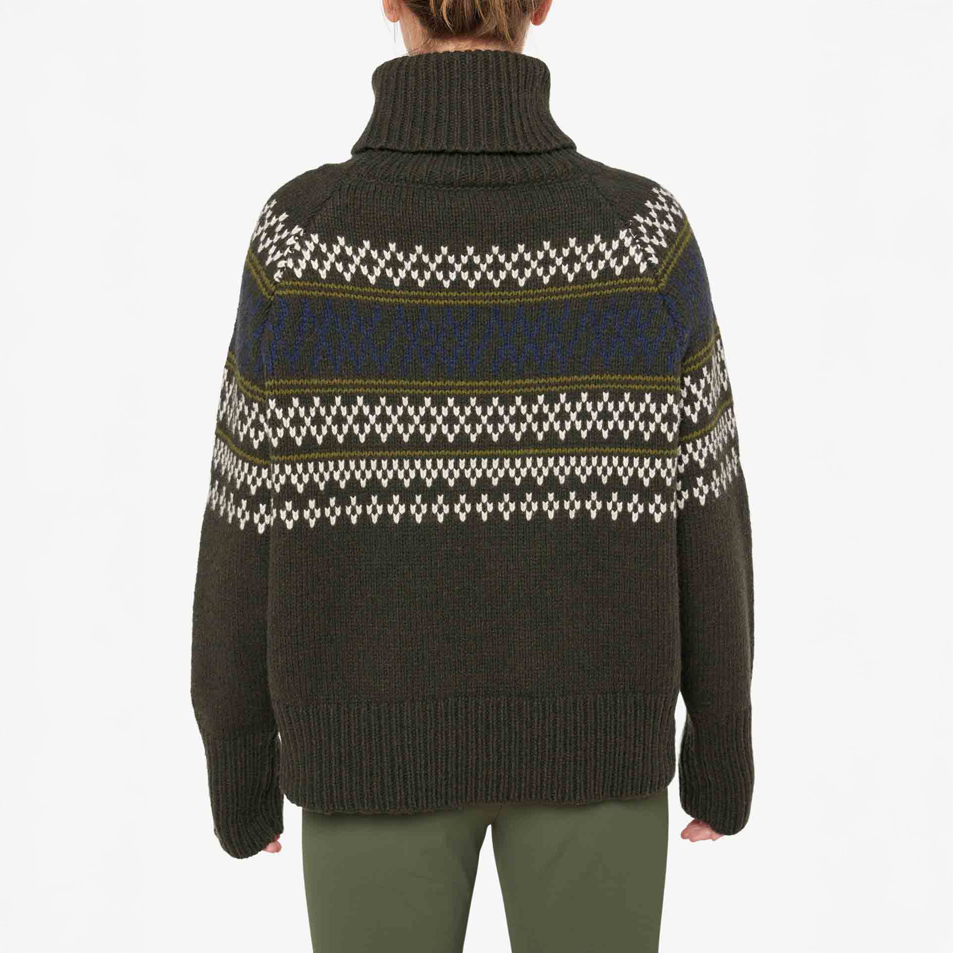 We Norwegians W Sweater Olive / XS W Setesdal Sweater