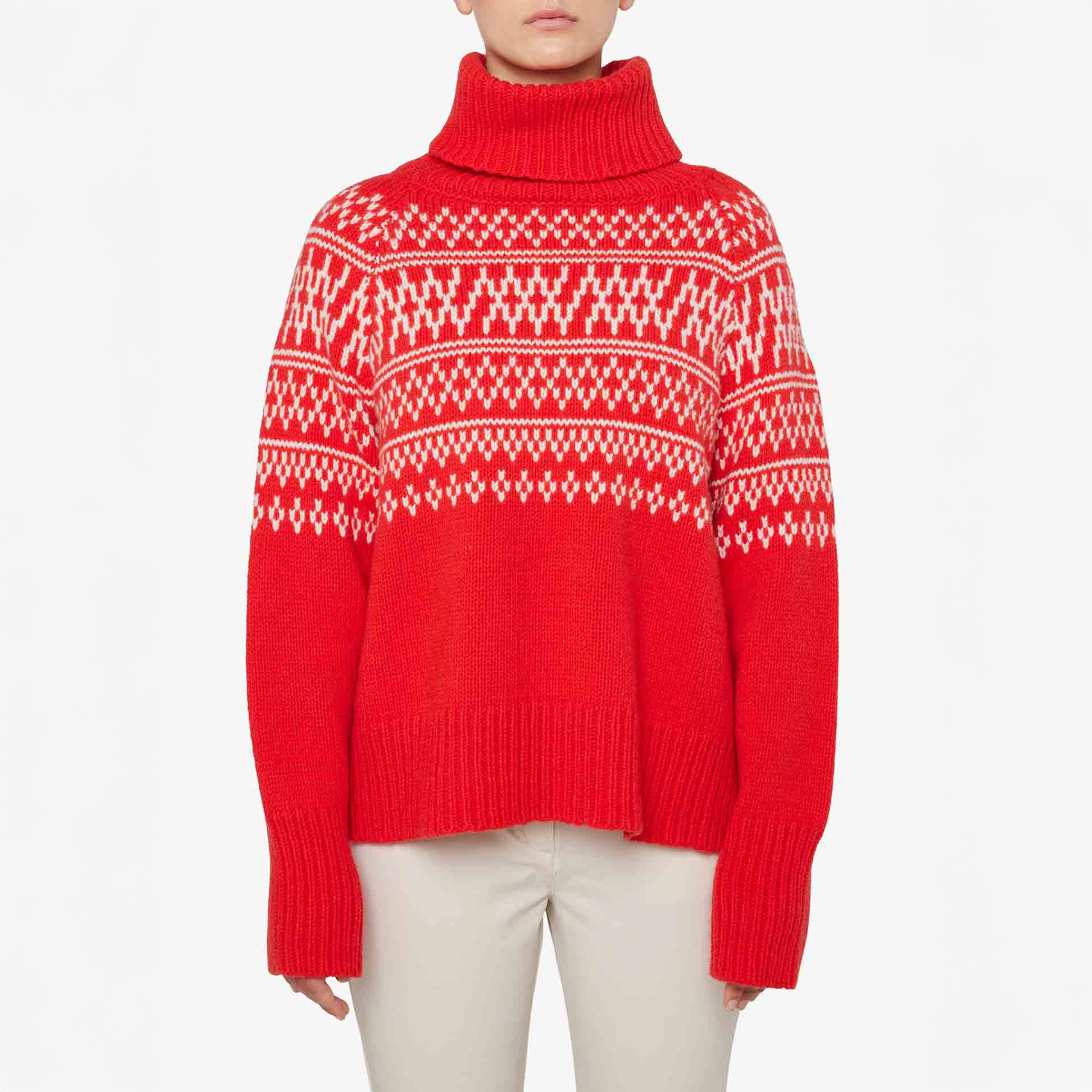We Norwegians W Sweater Red / XS W Setesdal Sweater